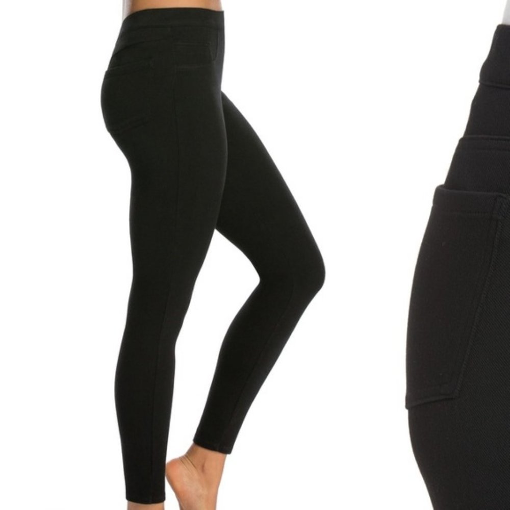 Black Spanx Jean-ish